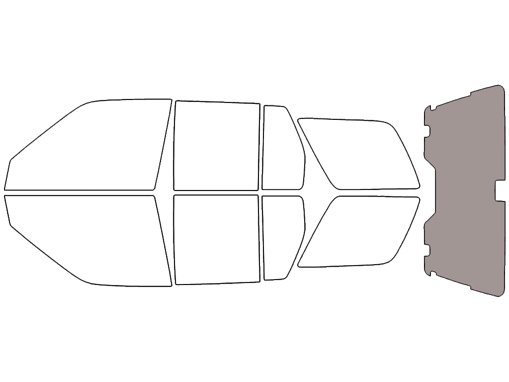 Rear Windshield - 50%