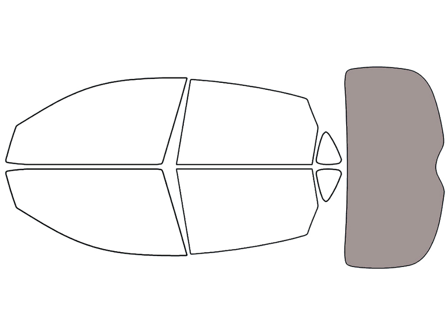Rear Windshield - 50%