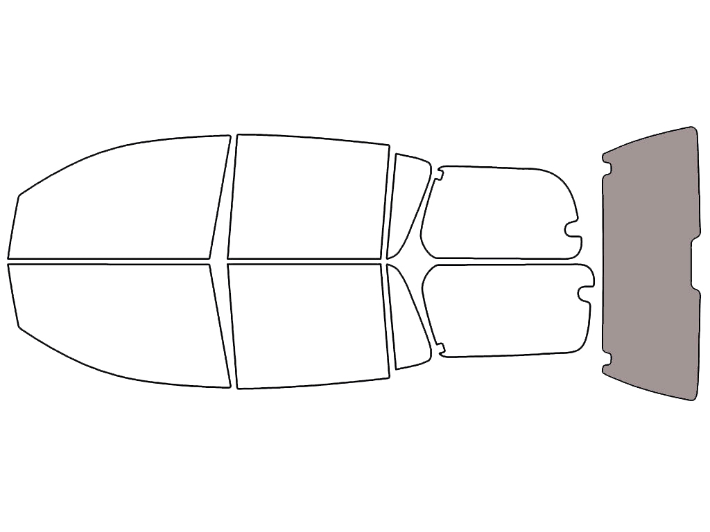 Rear Windshield - 50%