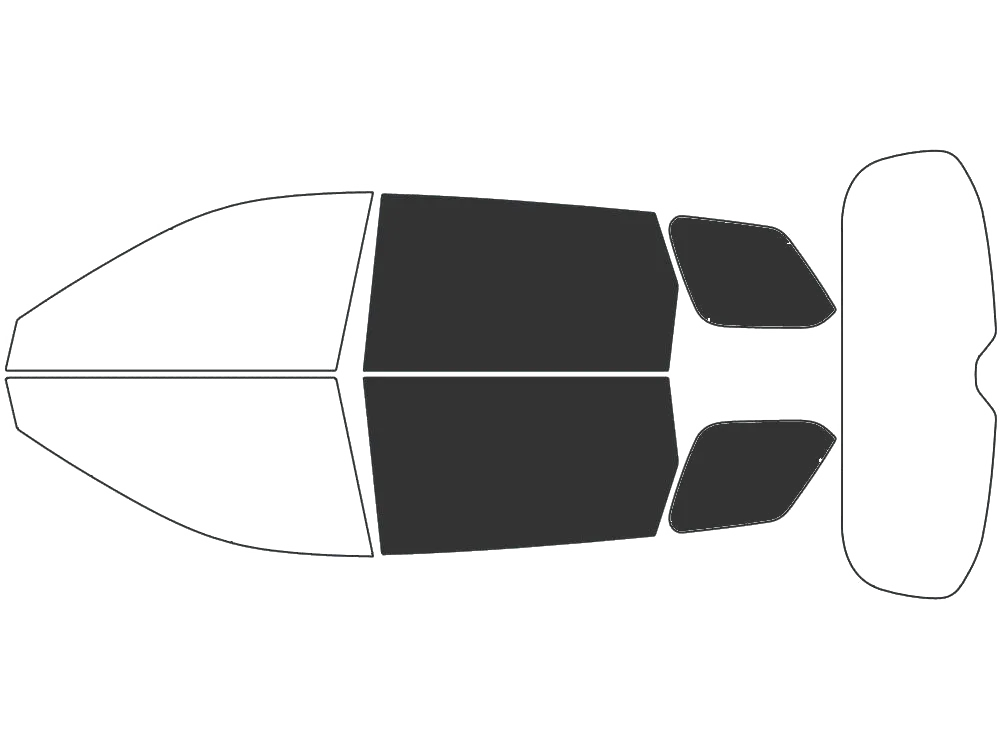 Avery Dennison™ Infiniti QX60 2022-2026 NR Nano Ceramic IR Precut Window Tint