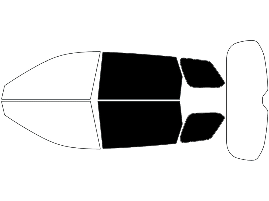 Rvinyl™ Infiniti QX60 2022-2026 Carbon Ceramic Precut Window Tint