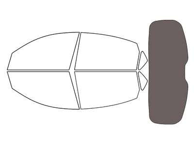 Rear Windshield - 35%