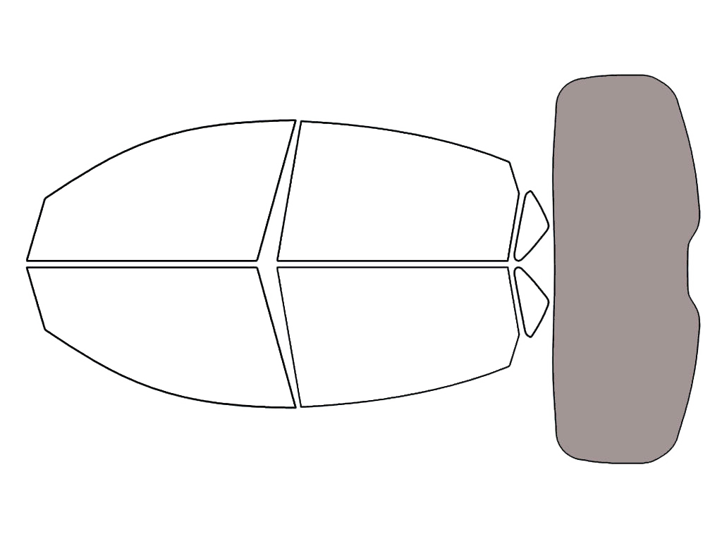 Rear Windshield - 50%