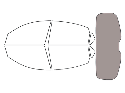 Rear Windshield - 50%