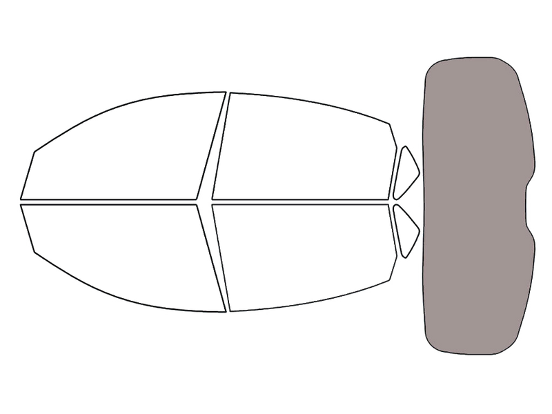 Rear Windshield - 50%