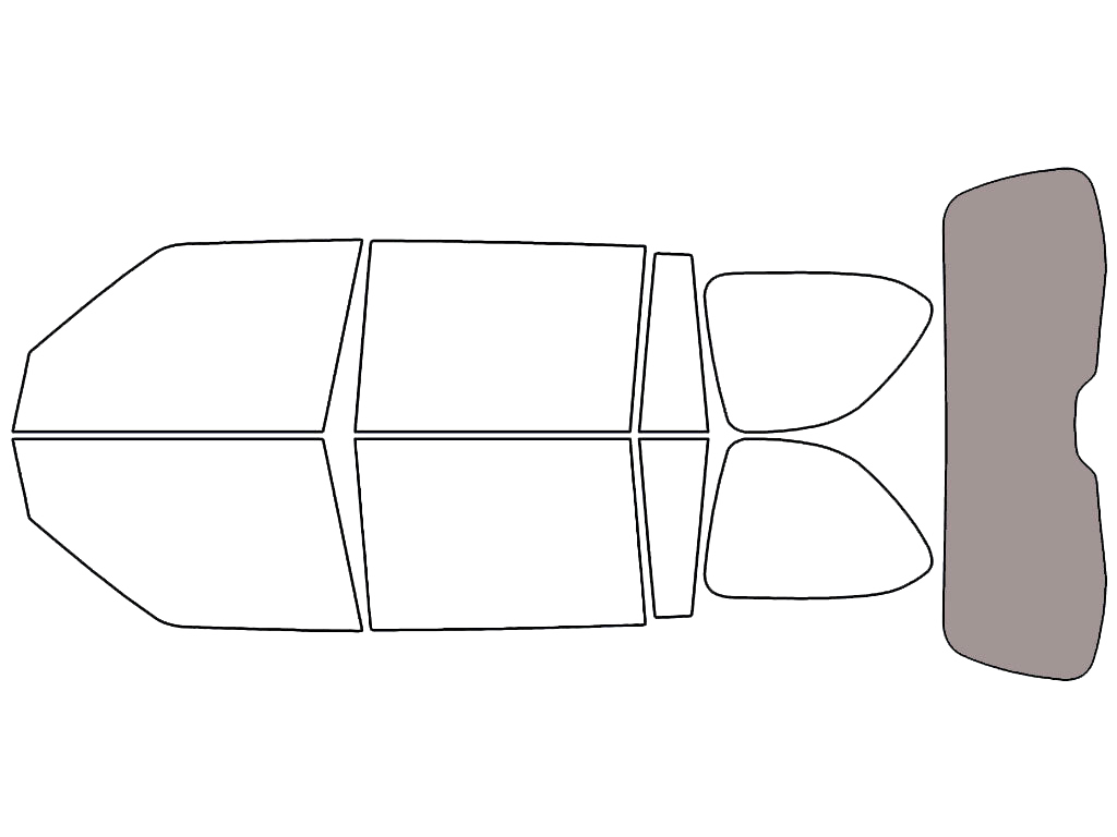 Rear Windshield - 50%