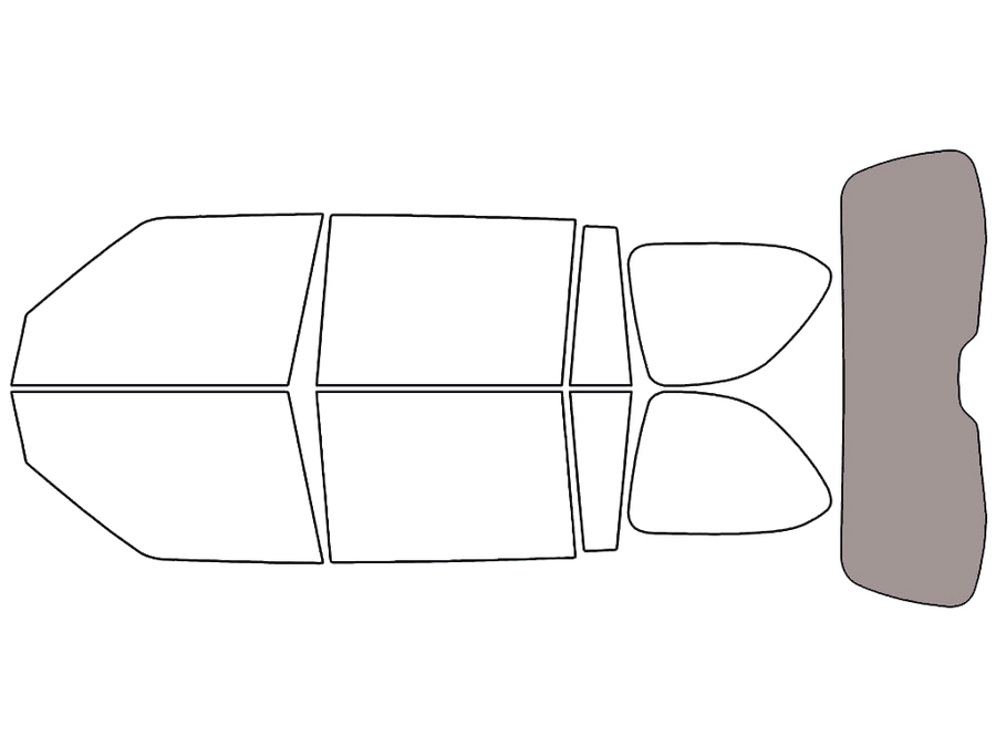 Rear Windshield - 50%