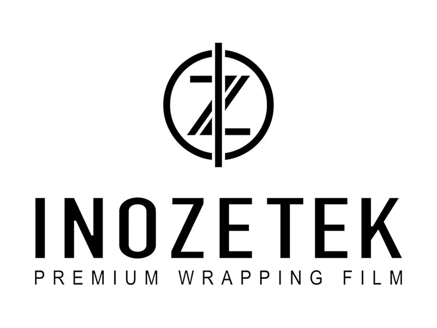 brand logo graphic of Inozetek Super Gloss Metallic Midnight Gold restyling film