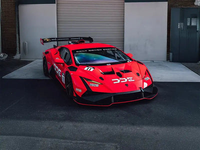 DIY Lamborghini Huracán wrapped in None Limited Special Edition Daily Driven Exoitcs DDE 720GTR Pink automotive vinyl film