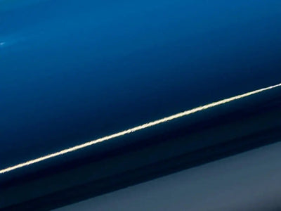 DIY Inozetek Super Gloss Laguna Blue vinyl wrap color swatch sample