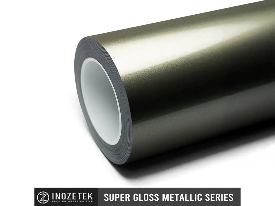 Inozetek Super Gloss Metallic Hunter Jade restyling film vinyl wrap roll