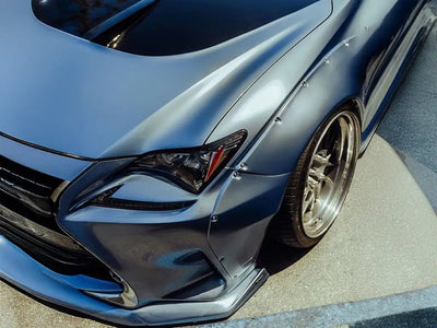 Lexus IS wrapped in Super Gloss Liquid Metallic Chrome Silver vinyl wrap