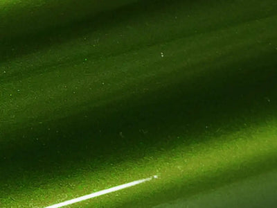 DIY Inozetek SuperGloss Metallic Mamba Green automotive vinyl film color swatch sample