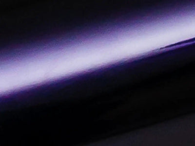 color swatch sample of Inozetek SuperGloss Metallic Midnight Purple car wrap film