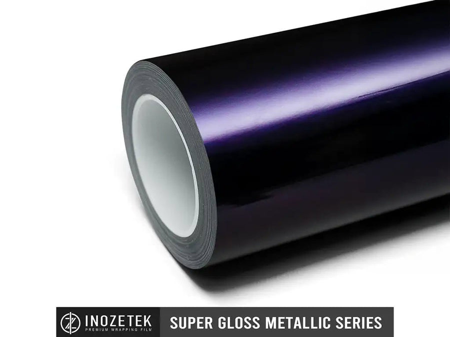 Inozetek SuperGloss Metallic Midnight Purple wrap film vinyl wrap roll
