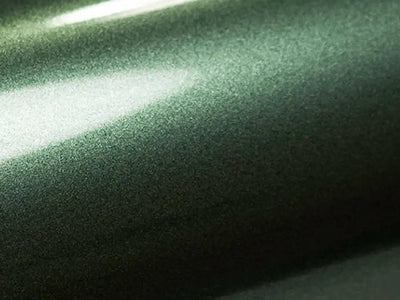DIY Inozetek SuperGloss Metallic Racing Green vinyl wrap color swatch sample