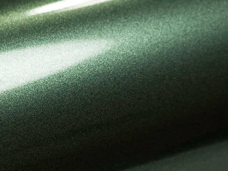 DIY Inozetek SuperGloss Metallic Racing Green vinyl wrap color swatch sample