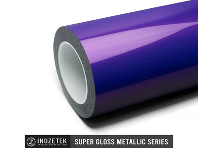 Inozetek SuperGloss Metallic Royalty Purple automotive vinyl film vinyl wrap roll