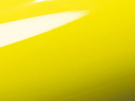 DIY Inozetek SuperGloss Racing Yellow wrap film color swatch sample