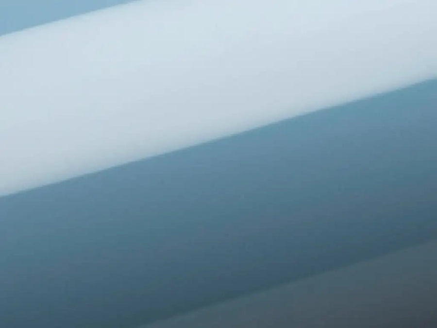 color swatch sample of Inozetek Super Gloss Snow Blue vinyl wrap