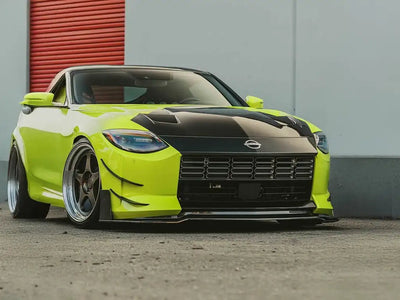 Nissan Z wrapped in None Limited Special Edition Student Driver Racing Green restyling film