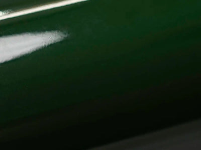 color swatch sample of Inozetek SuperGloss Vintage Racing Green car wrap film
