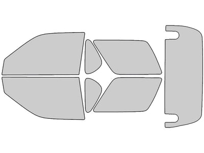 Avery Dennison Isuzu Amigo 1998-2000 HP Pro Precut Window Tint Kit