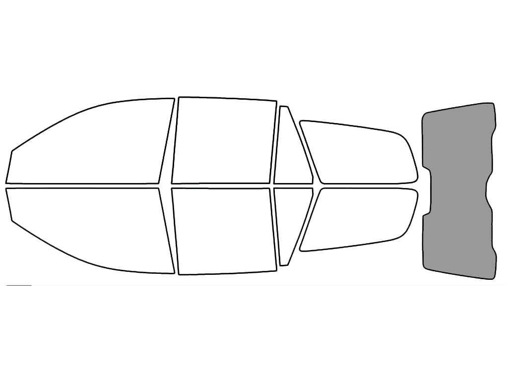 Rear Windshield - 50%
