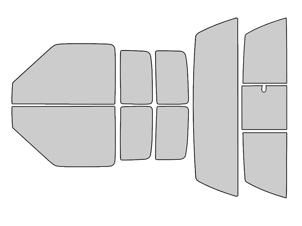 Avery Dennison Isuzu Hombre 1996-2000 NR Pro Precut Window Tint Kit