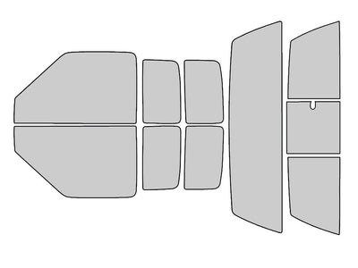 Avery Dennison Isuzu Hombre 1996-2000 NR Pro Precut Window Tint Kit