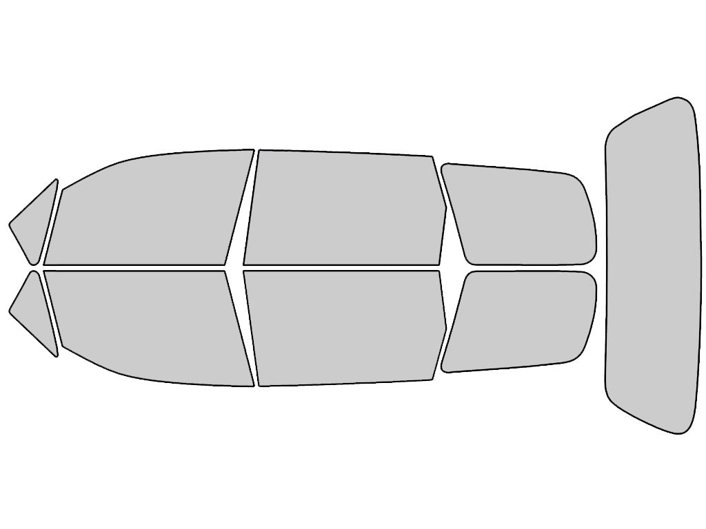 Avery Dennison Isuzu Oasis 1996-1999 NR Pro Precut Window Tint Kit