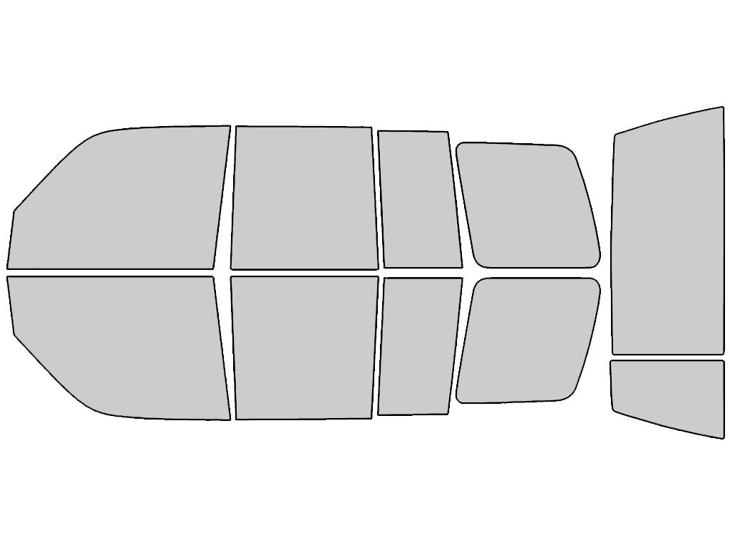 Avery Dennison Isuzu Trooper 1992-2002 NR Nano Ceramic IR Precut Window Tint Kit