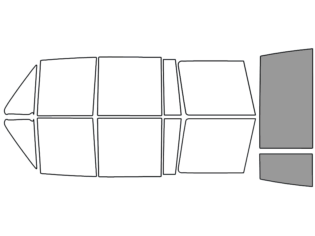Rear Windshield - 50%