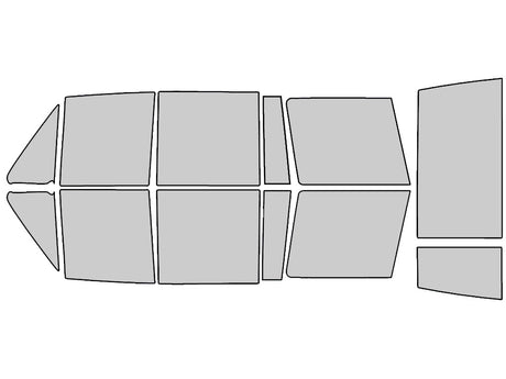 Avery Dennison Isuzu Trooper II 1990-1991 NR Nano Ceramic IR Precut Window Tint Kit