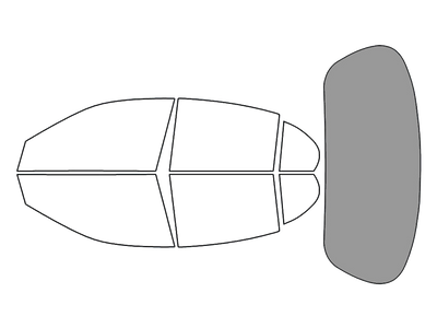 Rear Windshield - 50%