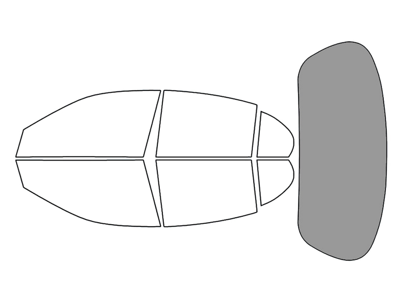 Rear Windshield - 50%