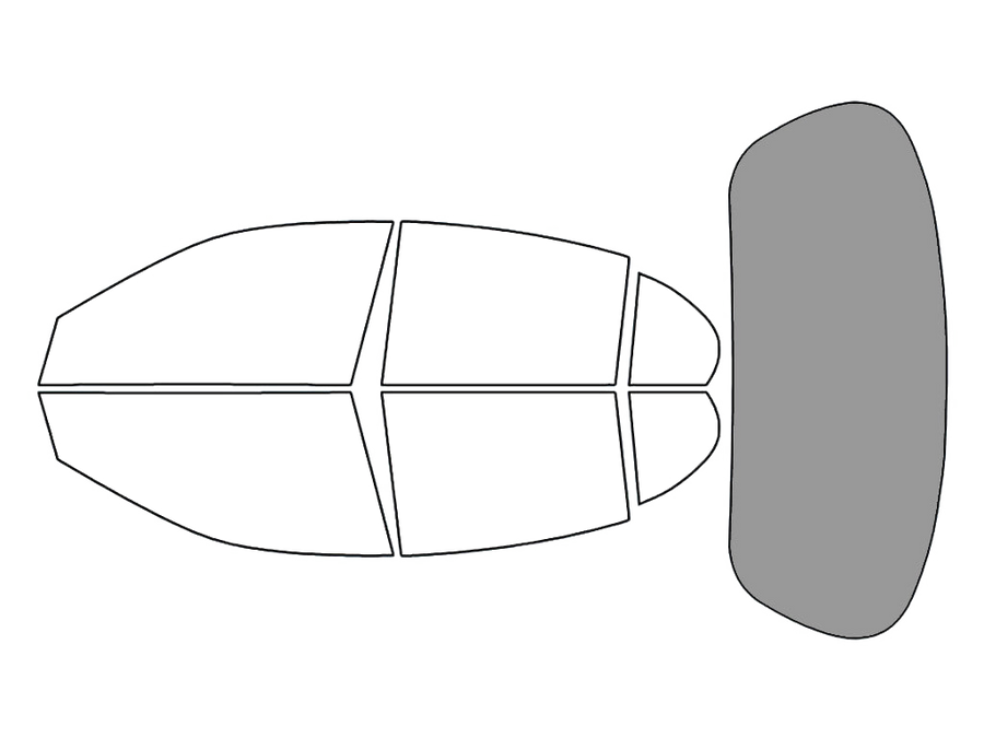 Rear Windshield - 50%
