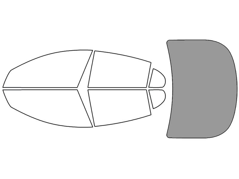 Rear Windshield - 50%