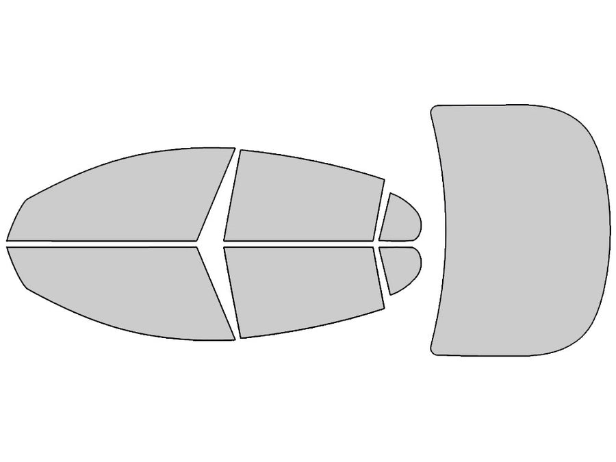 Avery Dennison Jaguar XF 2009-2015 XFR HP Pro Precut Window Tint Kit