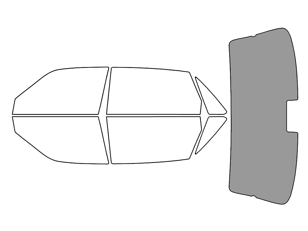 Rear Windshield - 50%