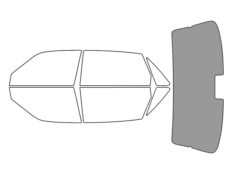 Rear Windshield - 50%