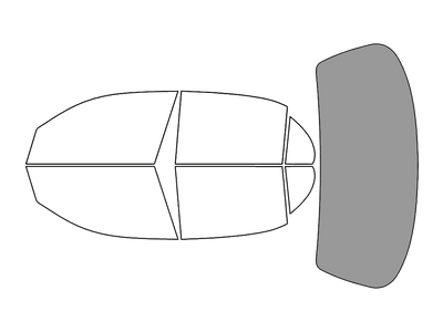 Rear Windshield - 50%