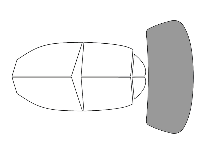 Rear Windshield - 50%