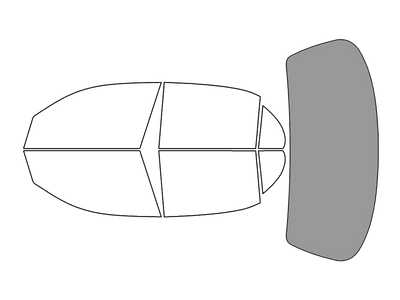 Rear Windshield - 50%