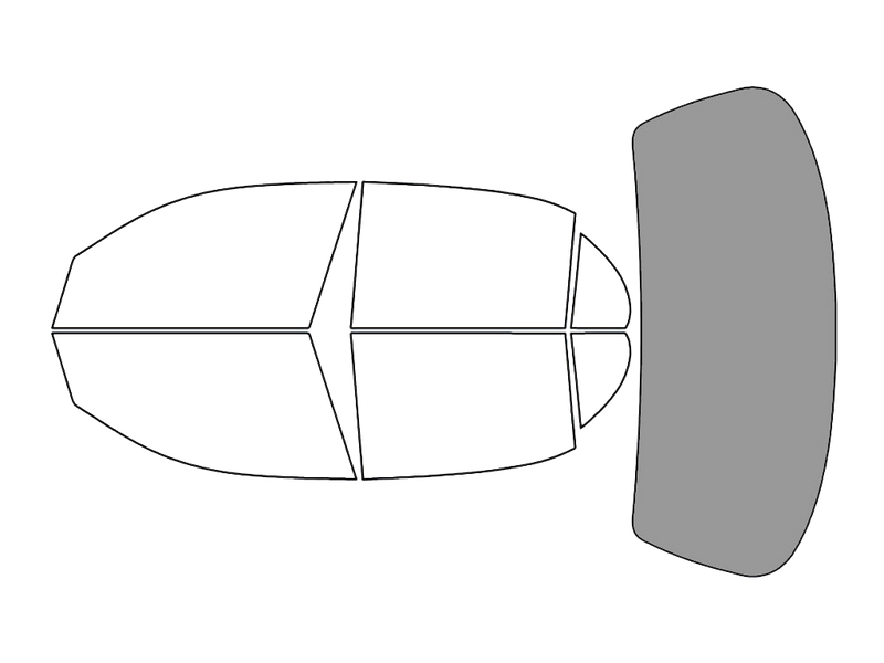Rear Windshield - 50%