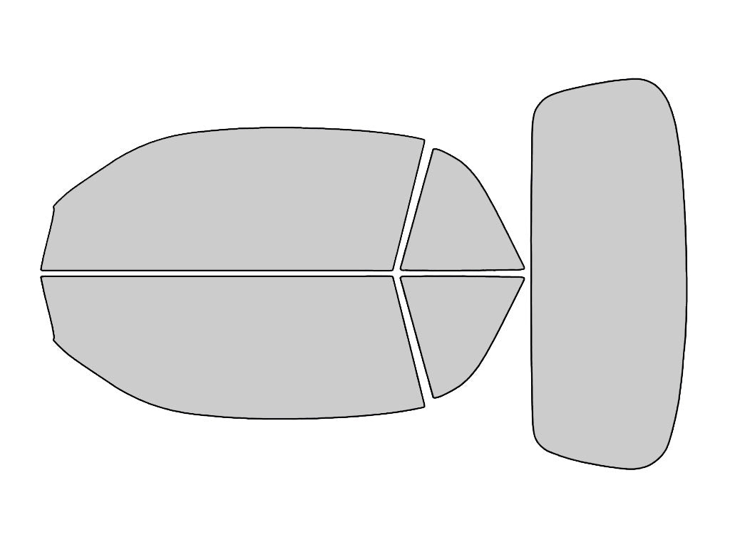 Avery Dennison Jaguar XK-Series 1997-2006 Convertible HP Pro Precut Window Tint Kit