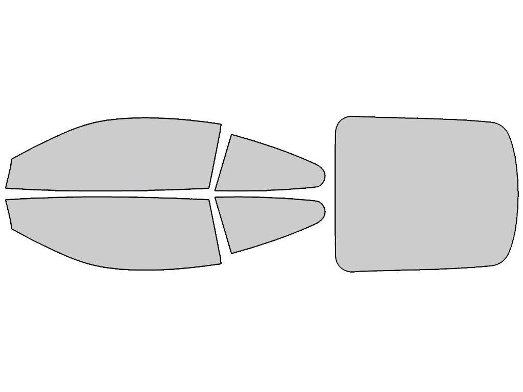 Avery Dennison Jaguar XK 2009-2013 Coupe NR Nano Ceramic IR Precut Window Tint Kit