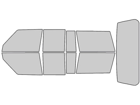 Avery Dennison Jeep Cherokee 1997-2001 4 Door NR Nano Ceramic IR Precut Window Tint Kit