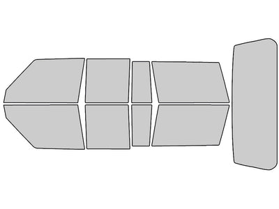 Avery Dennison Jeep Cherokee 1997-2001 4 Door NR Pro Precut Window Tint Kit