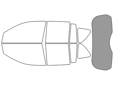 Rear Windshield - 50%